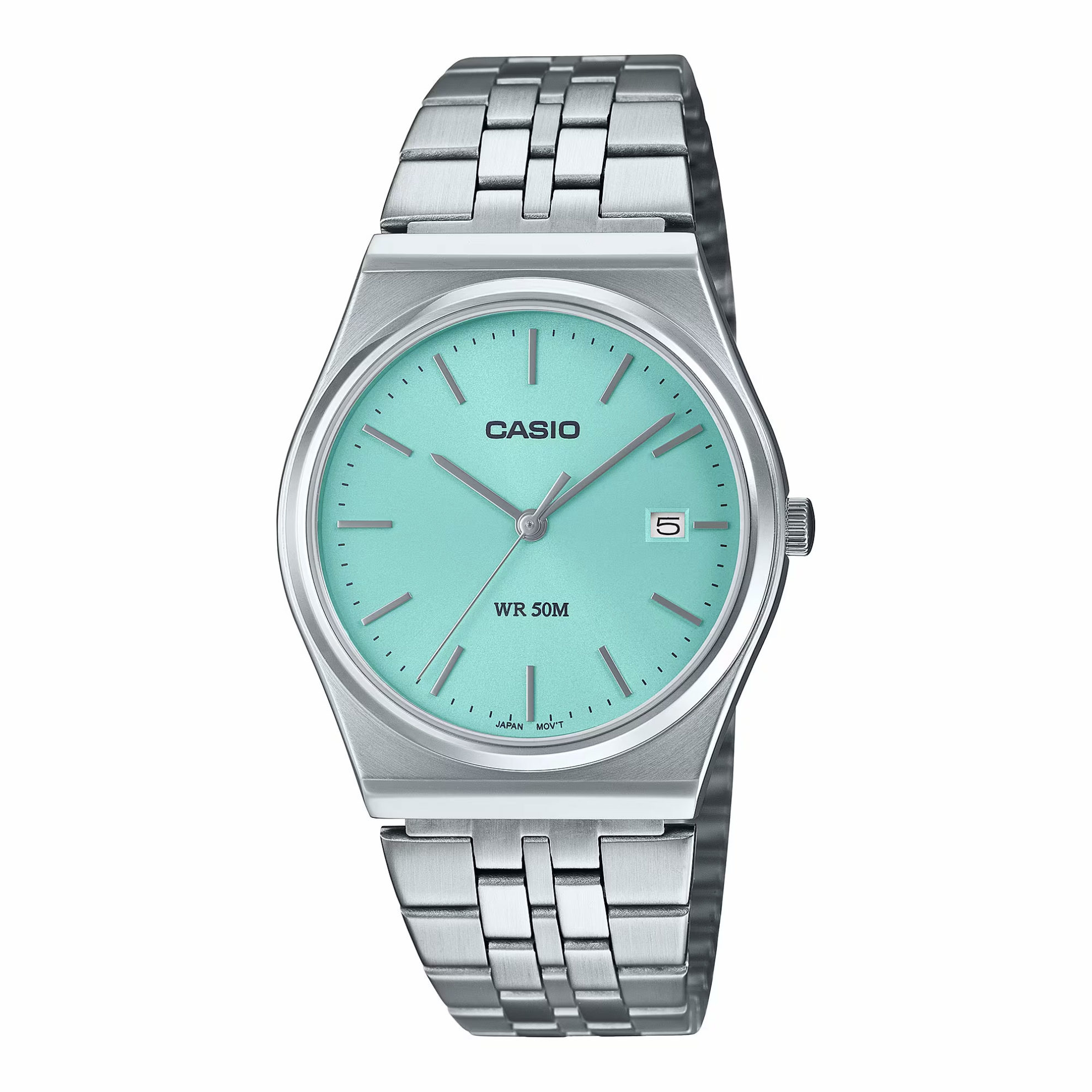 Casio MTP-B145D-2A1V с бирюзовым циферблатом