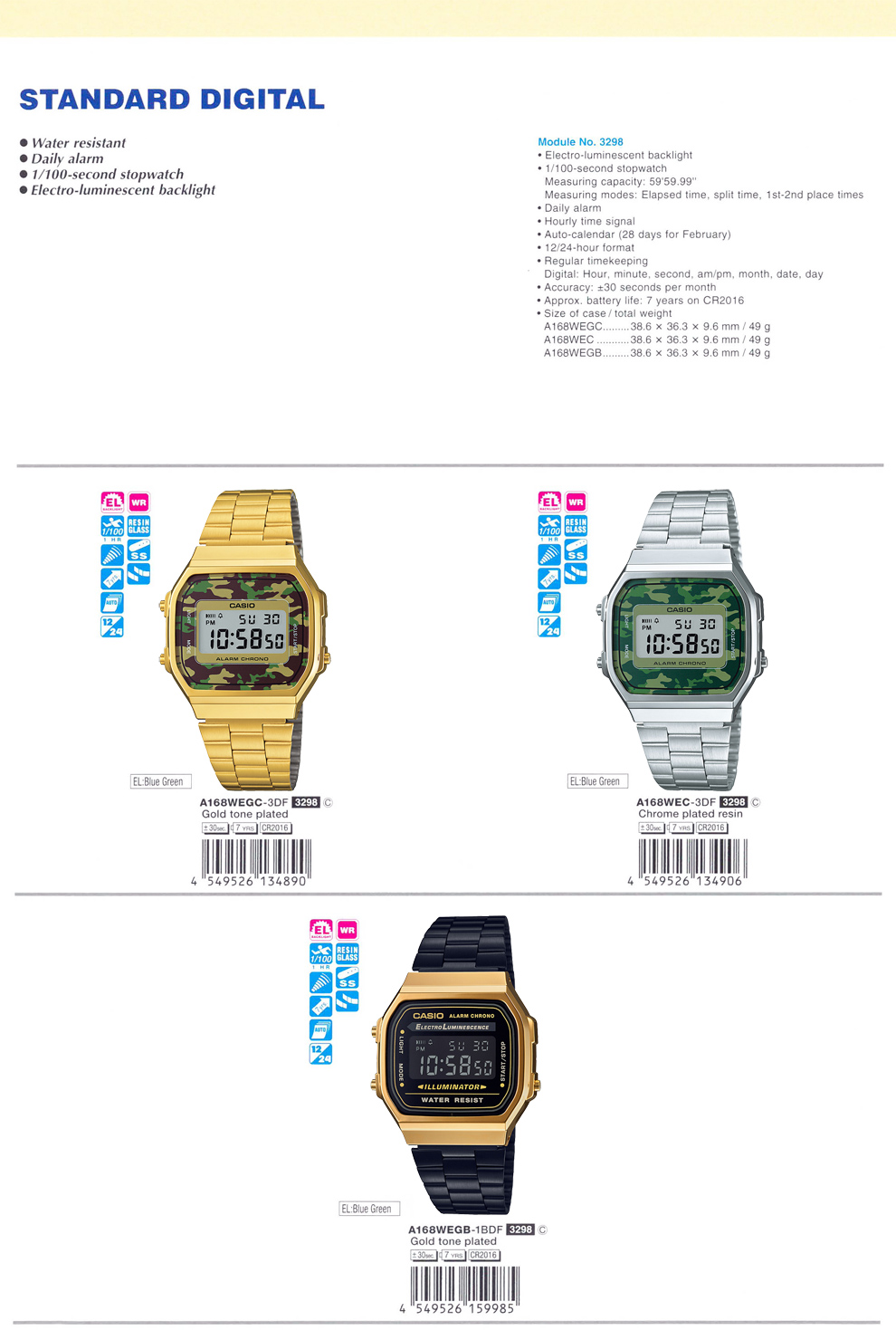 Casio A168WEM-2EF