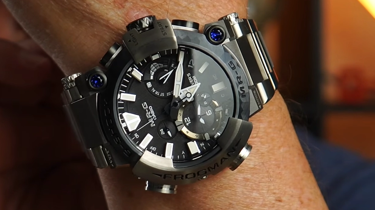 Обзор часов Casio G-Shock Frogman MRG-BF1000EB-1A