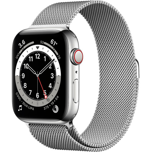 Apple Watch на миланском браслете — силуэт, к которому отсылает MTP-M307D-1BV