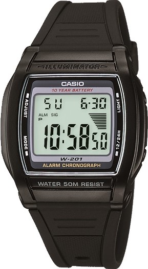 Casio W-201-1AV