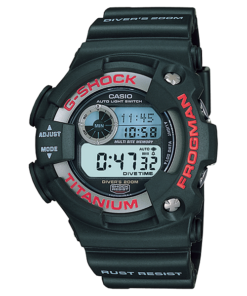DW-9900-1C — третье, самое компактное поколение Frogman