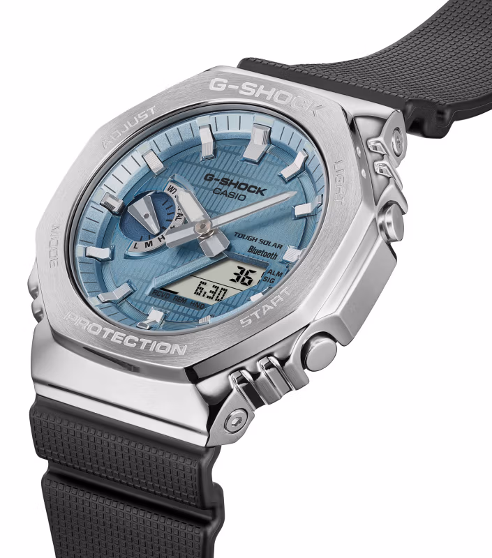 Стальной безель и боковые кнопки GBM-2100A-1A2