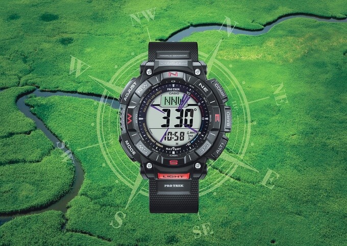 Обзор обновленных часов Casio Pro Trek PRG-340