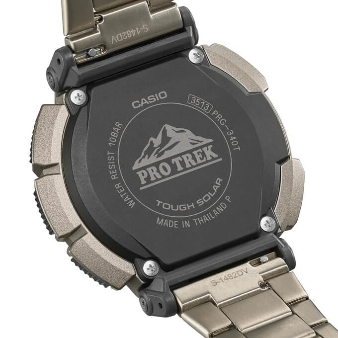 Pro Trek PRG-340T-7 Case Back