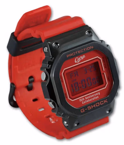 G-Shock Hiroshima Toyo Carp 2022 года — Casio GM-5600-Carp-2022