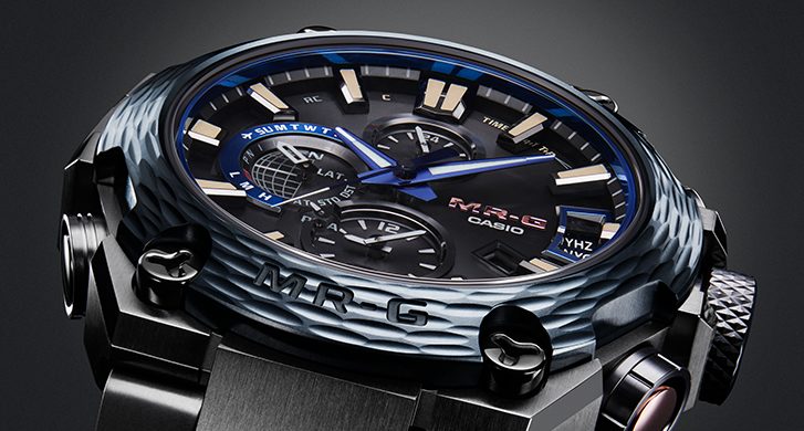 Casio G-Shock MRG-G2000HT-1A с чеканным безелем
