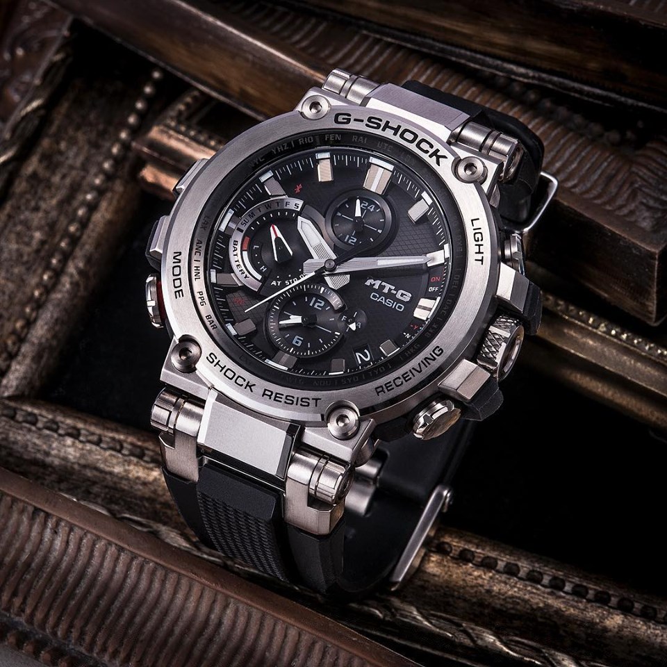 G-Shock MTG-B1000 в стальном корпусе