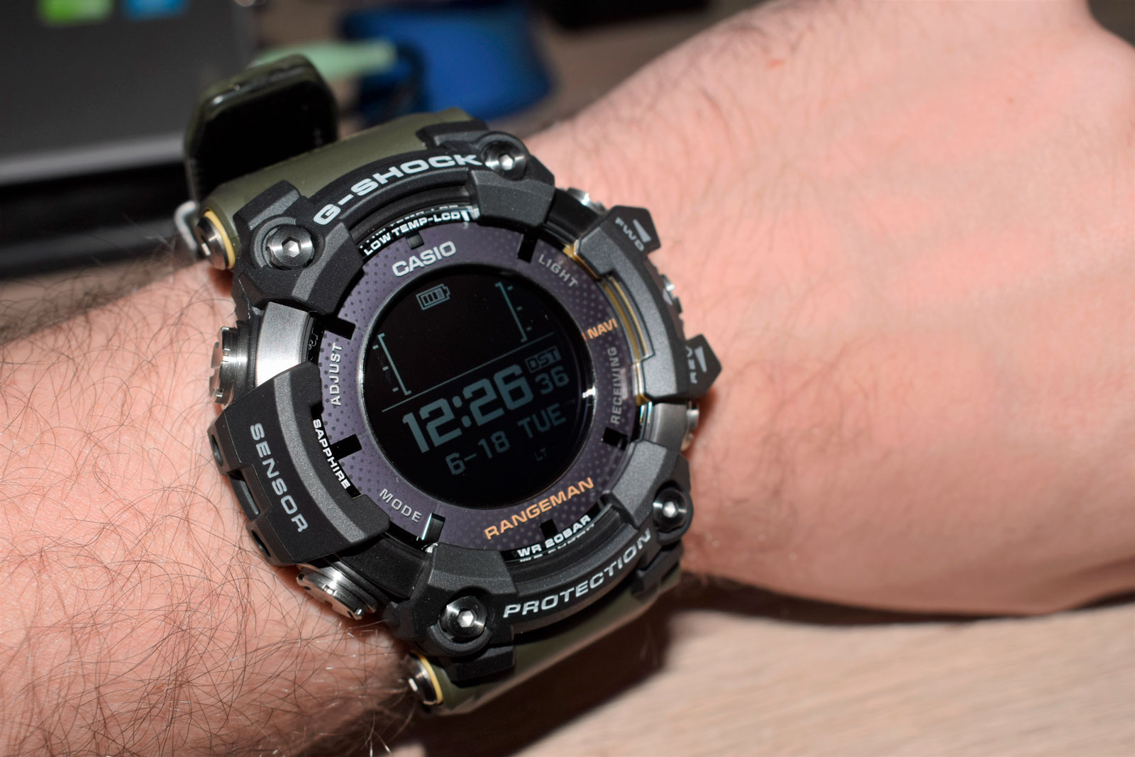 Casio G-Shock GPR-B1000-1B на руке