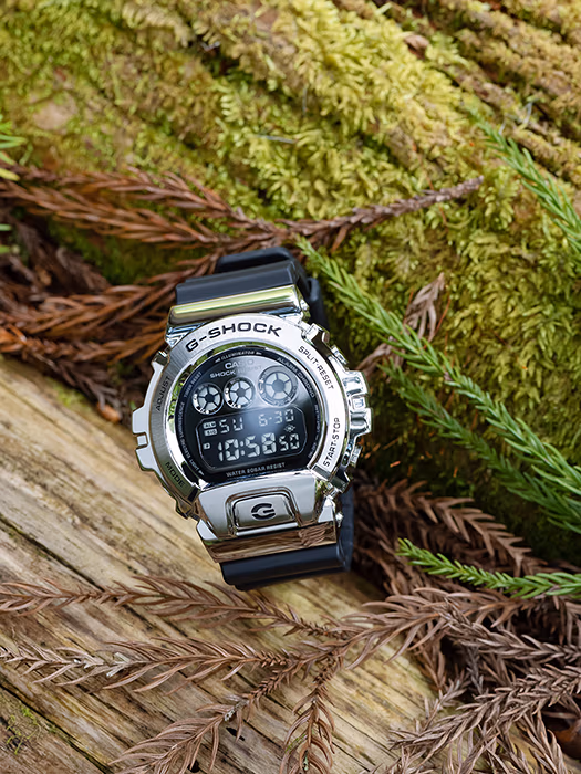 Серийная G-Shock GM-6900-1 в стальном корпусе