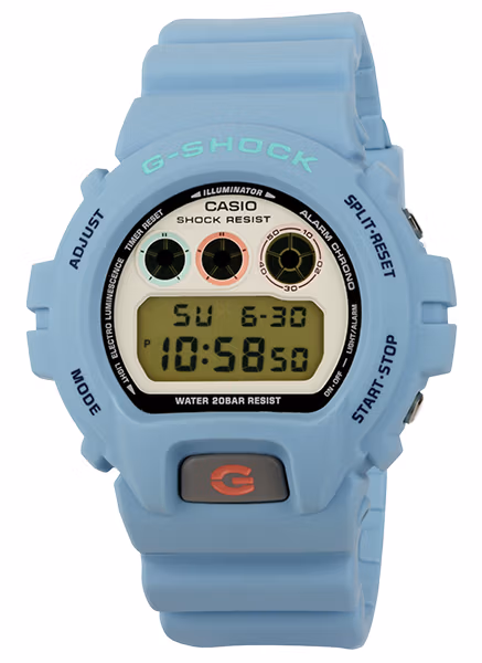 WATCHDAVID распаковал G-Shock DW-6900JM22-2: голубой финал трилогии John Mayer x Hodinkee