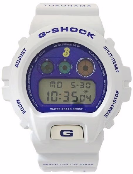 Casio DW-6900-BayStars-White