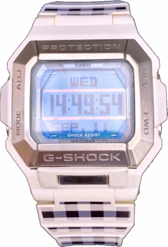 Casio G-7800-Colette-Gingham