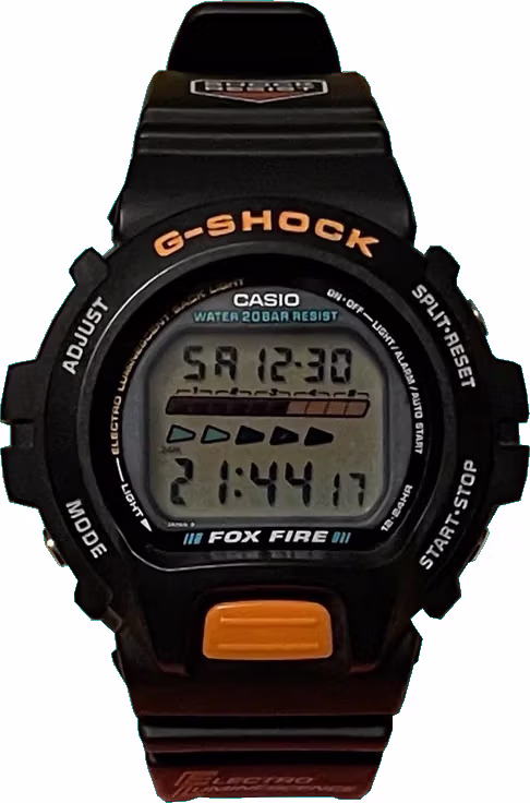 Casio DW-6600B-1-Mini-Disc