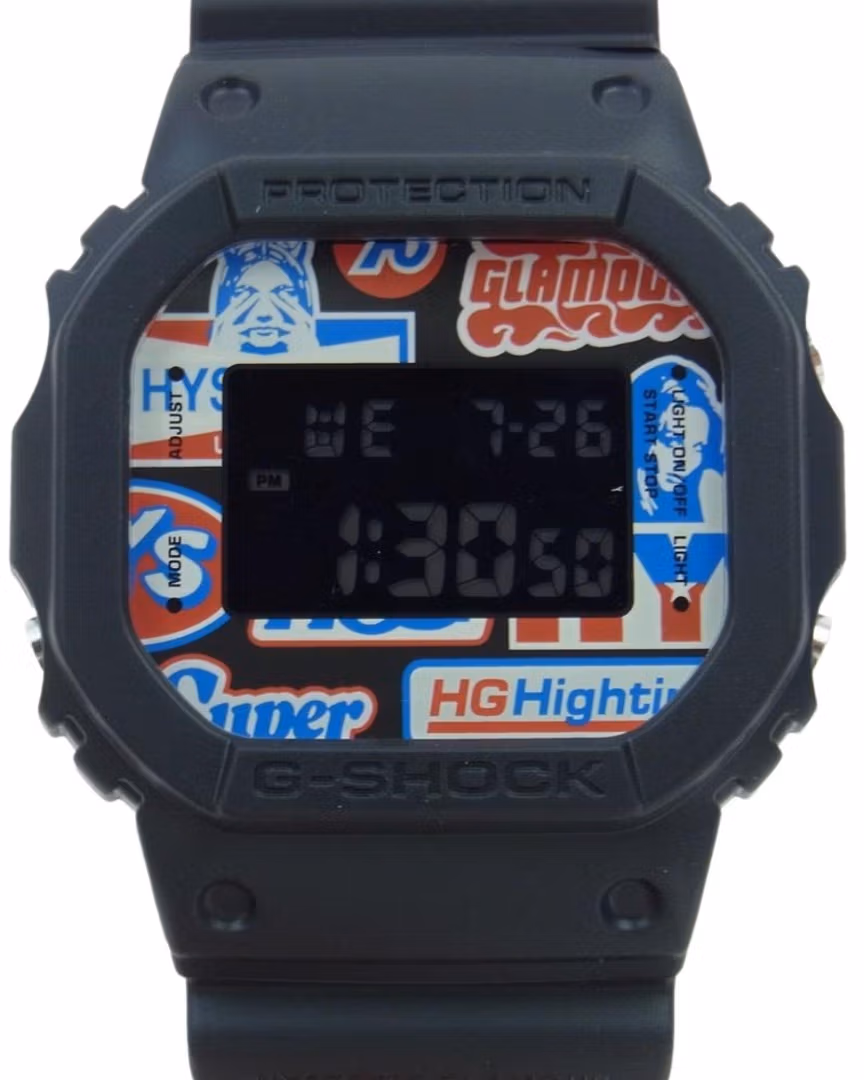 Casio DW-5600-Hysteric-Glamour