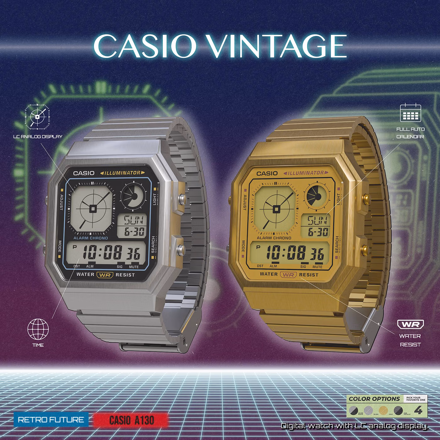 Casio A130WE-7A