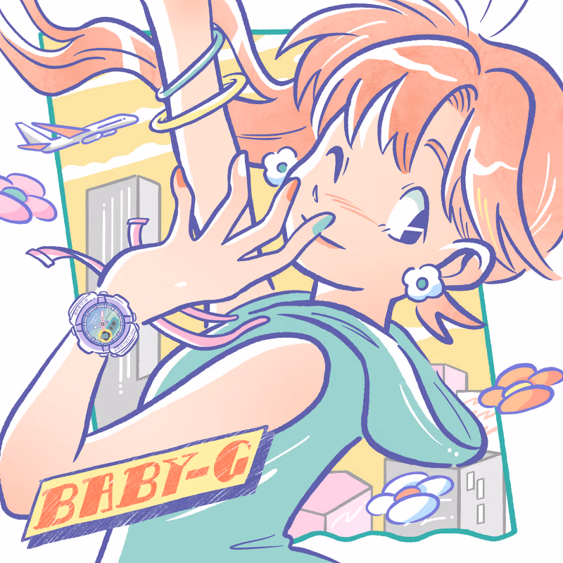 Casio BGA-280PM-7A