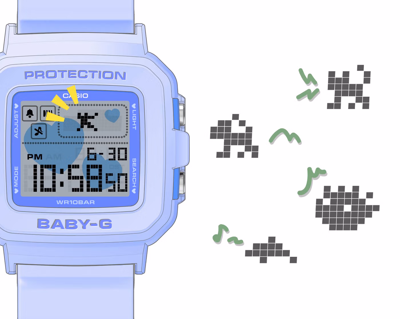 Casio BGD-10KH-4