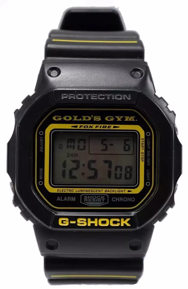 Casio DW-5600-Golds-Gym
