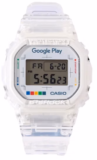 Casio DW-5600-Google-Play