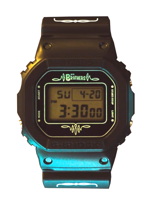 Casio DW-5600-Mr-Brothers-Cut-Club