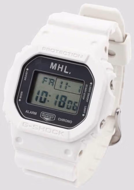 Casio DW-5600-Margaret-Howell-White-2020