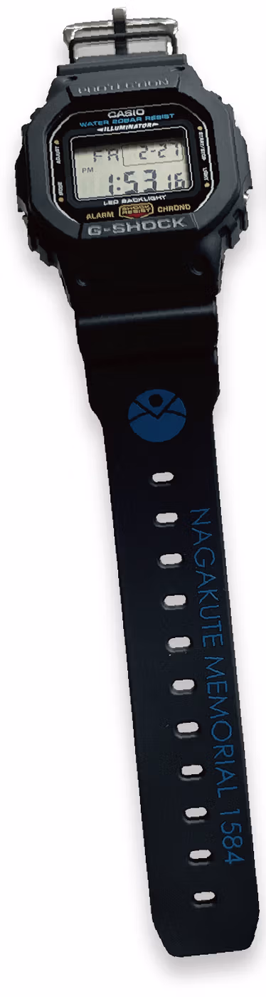 Casio DW-5600-NAGAKUTE-MEMORIAL-Blue