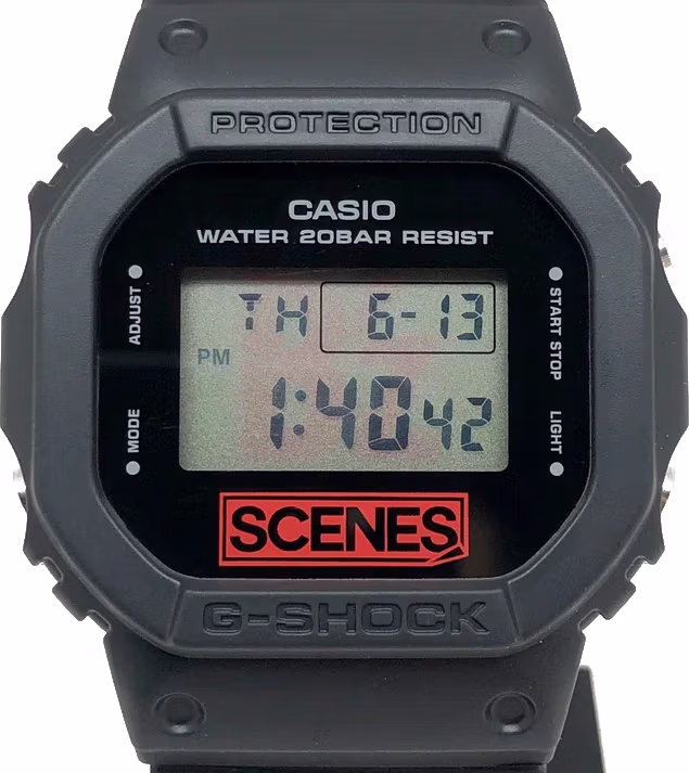 Casio DW-5600-Scenes