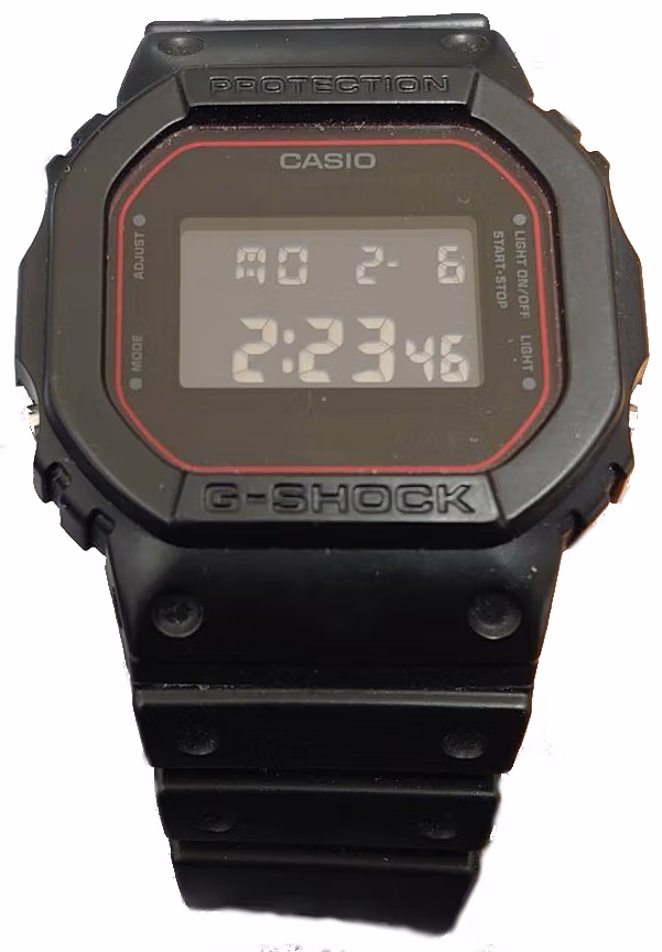 Casio DW-5600-Takeo-Kikuchi-Black