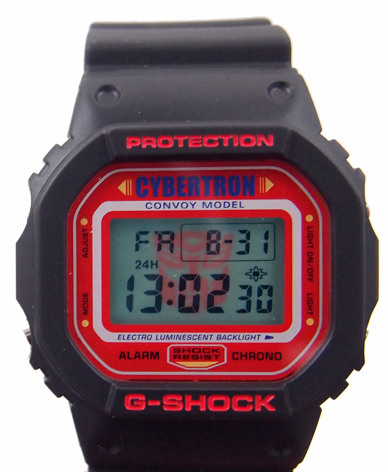 Casio DW-5600-Transformer-Convoy
