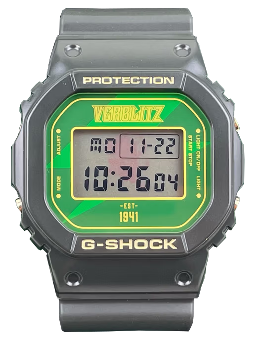 Casio DW-5600-Verblitz