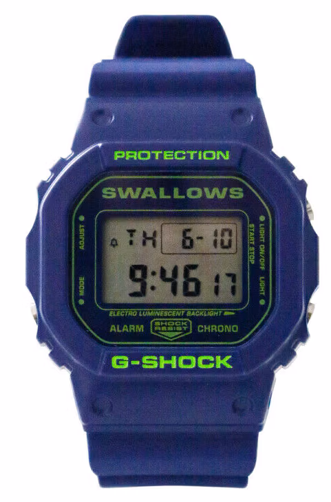 Casio DW-5600-YakultSwallows