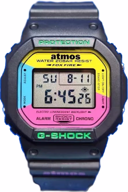 Casio DW-5600_Atmos_Rasta