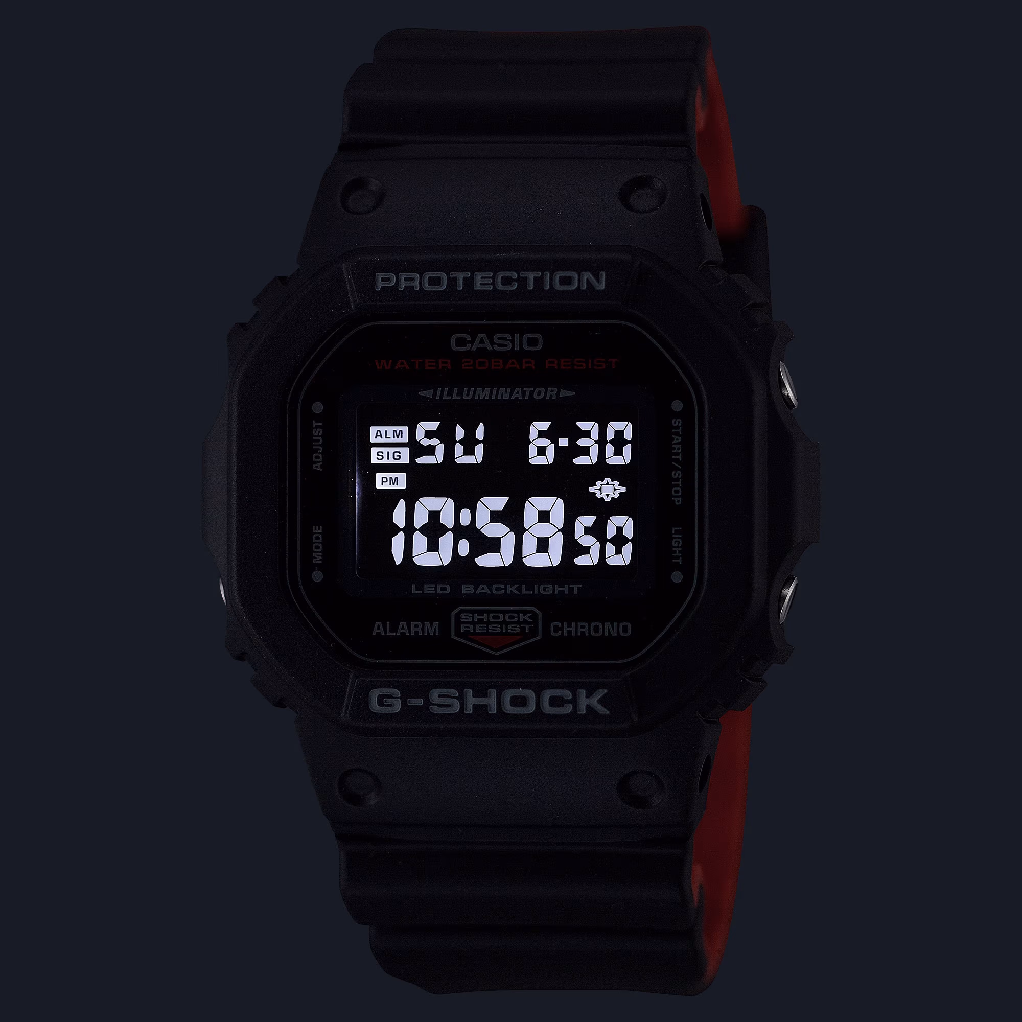 Casio DW-5600UHR-1-LED