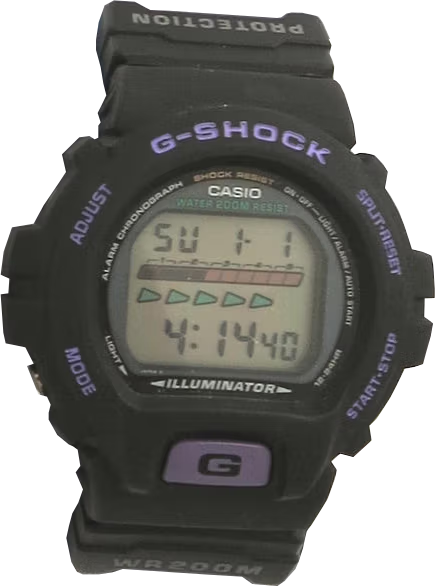 Casio DW-6600-Inline-Skating-Purple