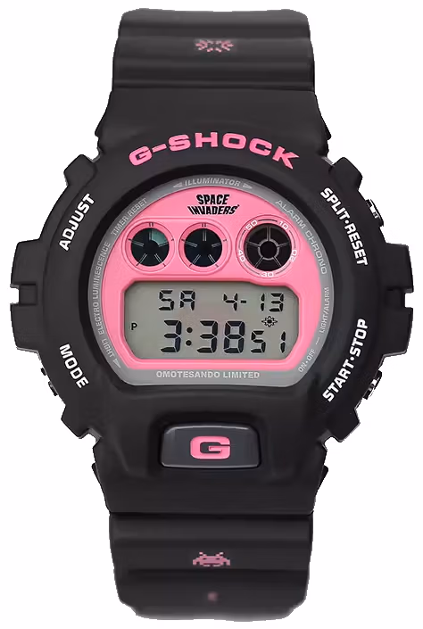 Casio DW-6900-Space-Invaders