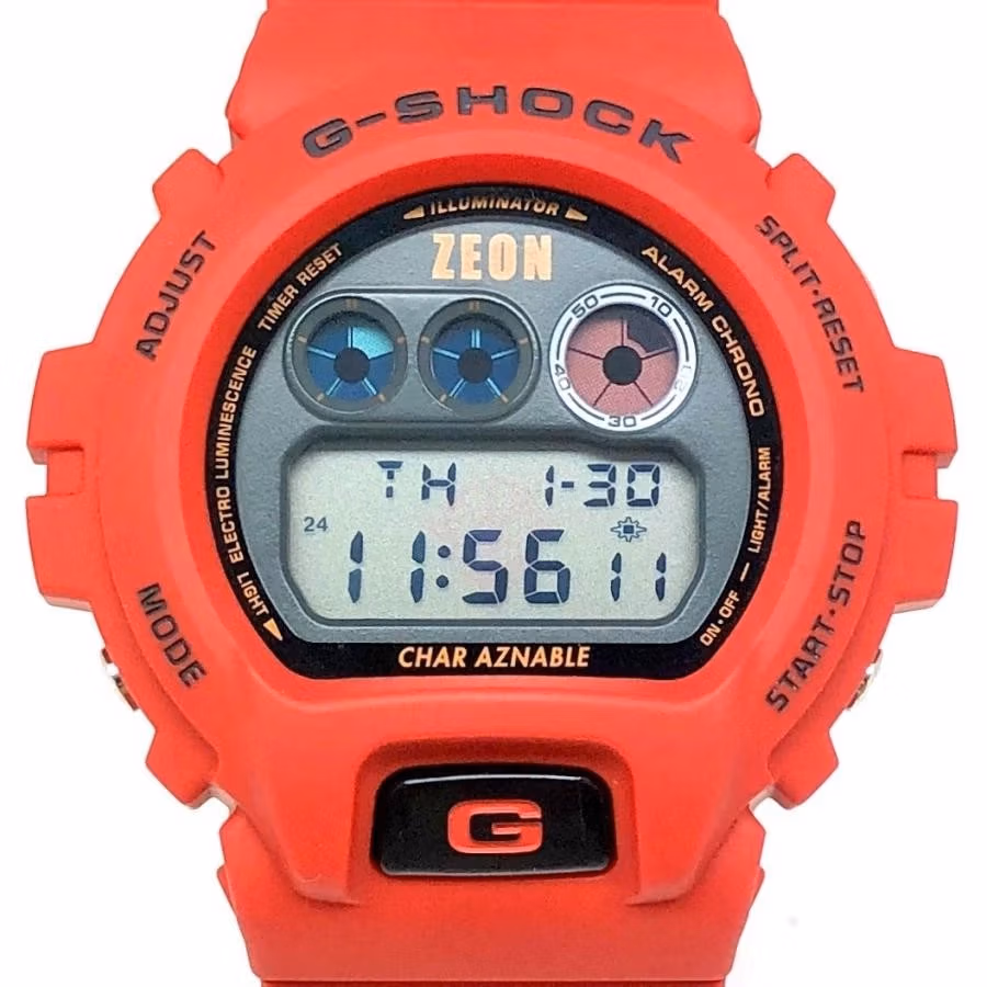 Casio DW-6900FS-Gundam-Zaku