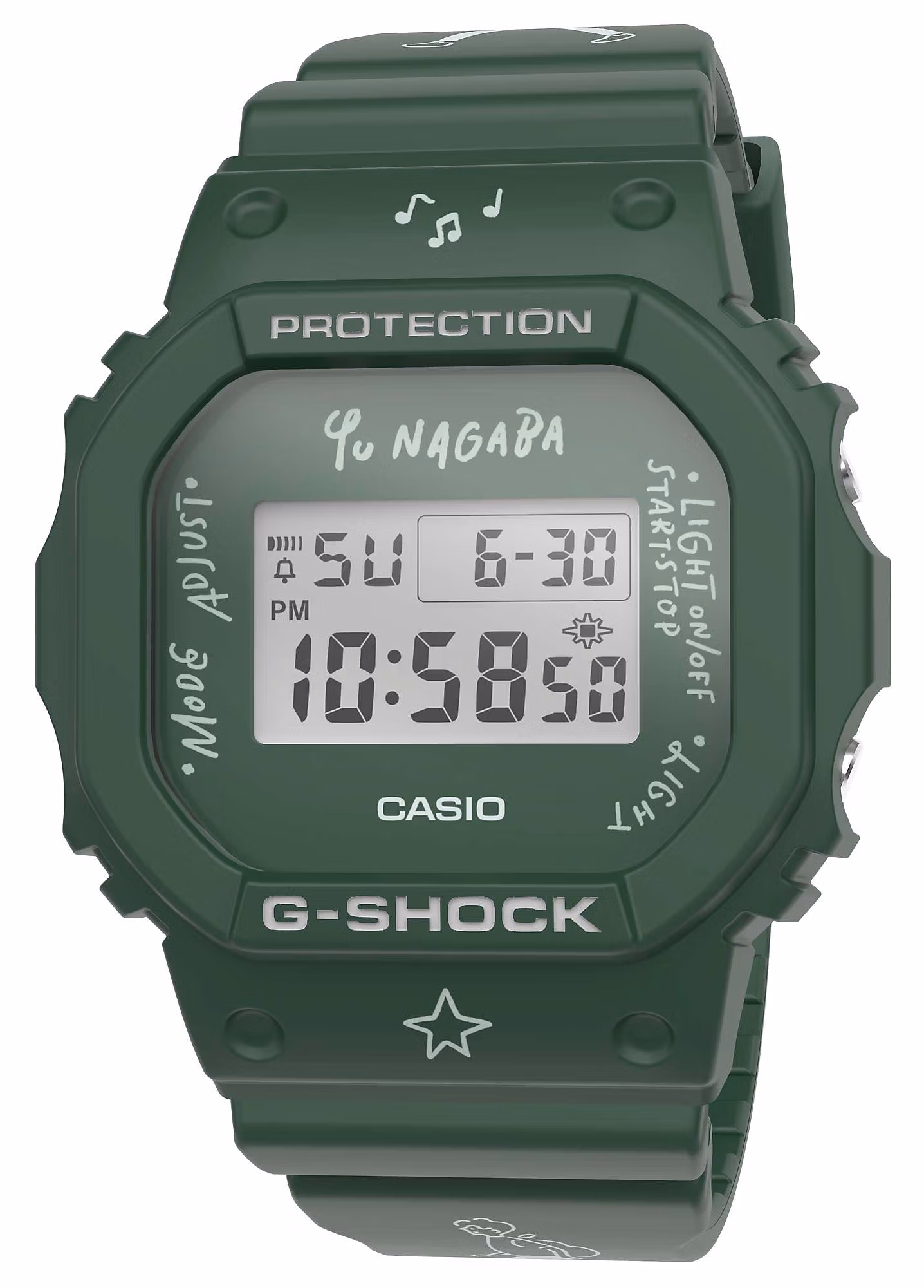 Casio DWE-5610YU-GREEN