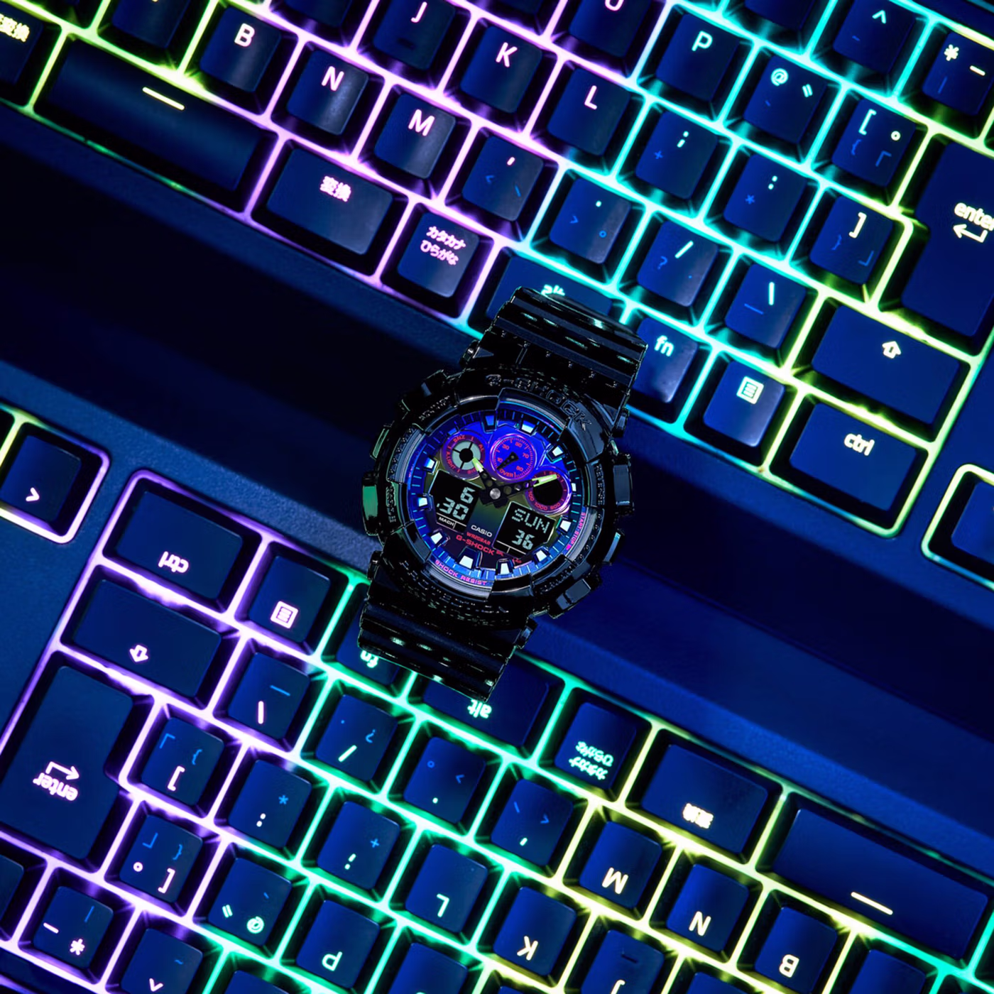 Casio GA-100RGB-1A