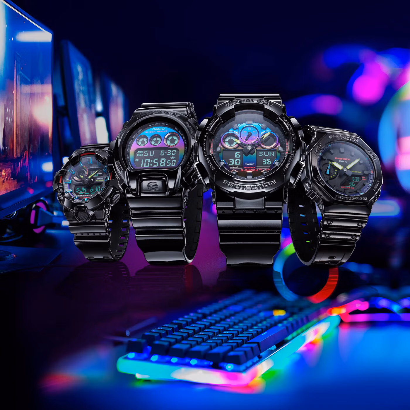 Casio GA-100RGB-1A