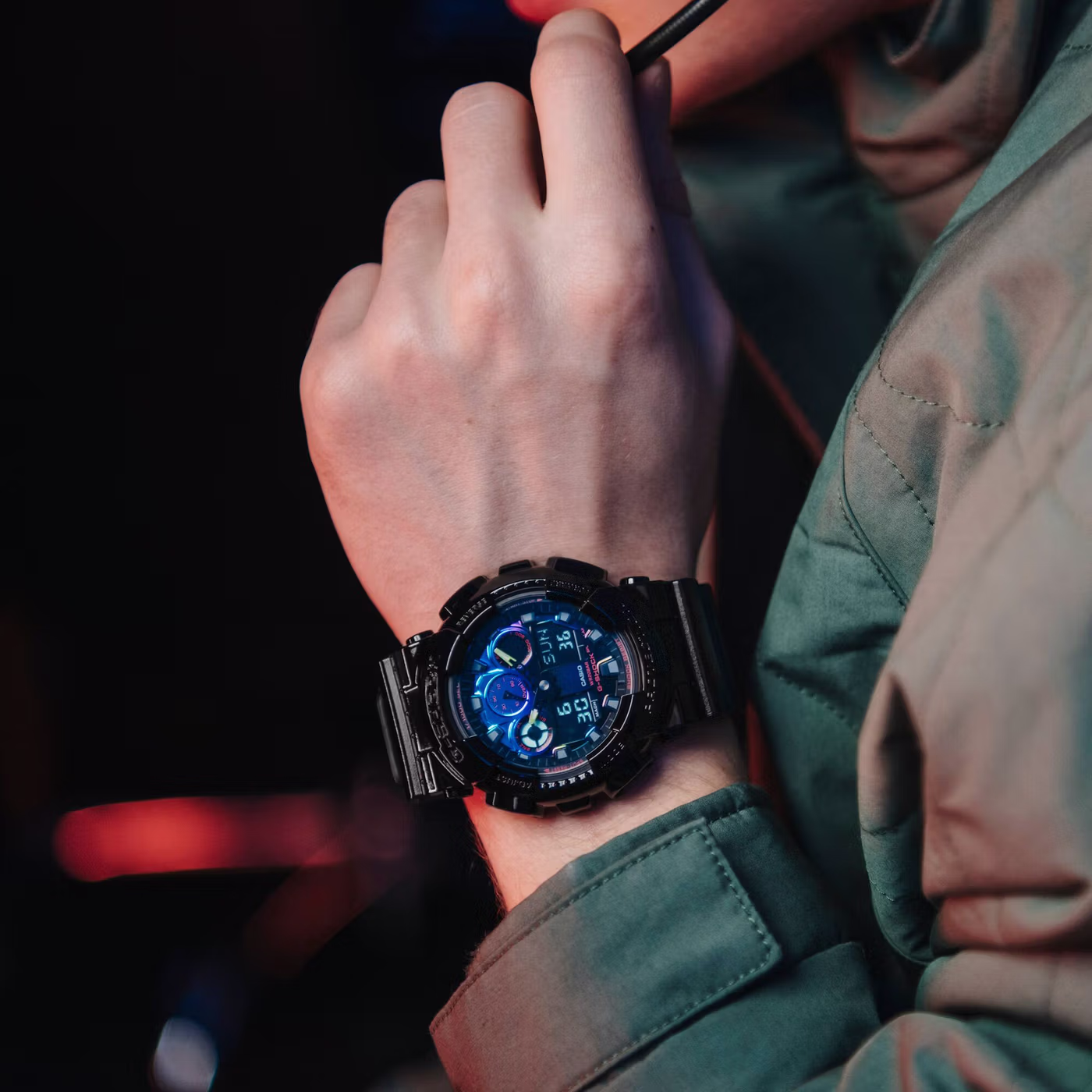 Casio GA-100RGB-1A