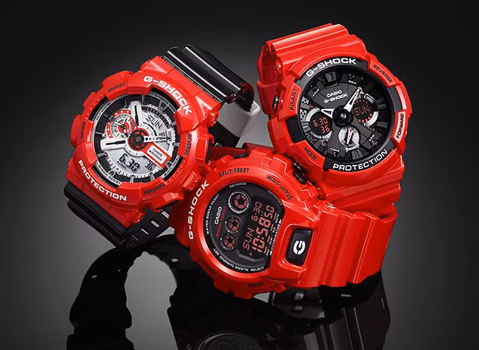 Casio GA-201RD-4A