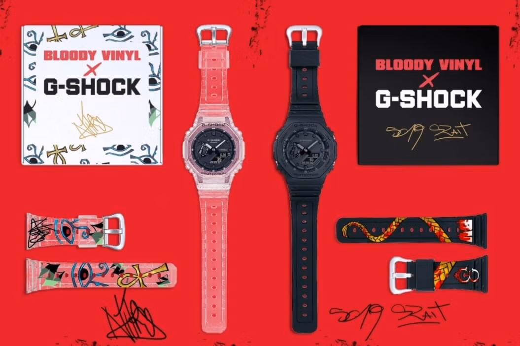 Casio GA-2100SKE-7A-Bloody-Vinyl