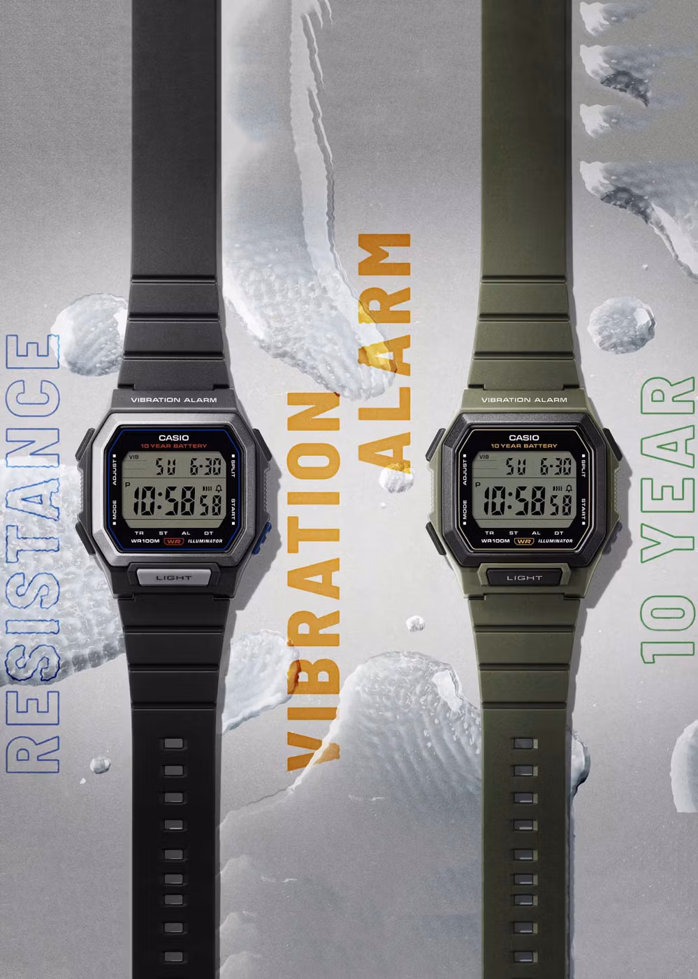 Casio W-738H-3A
