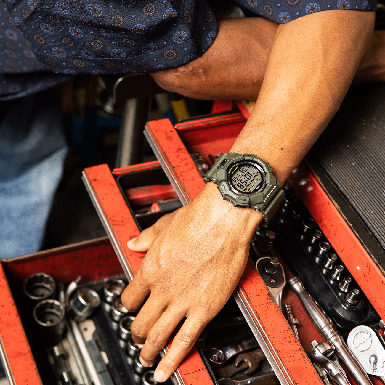 Casio GD-010-3 на руке