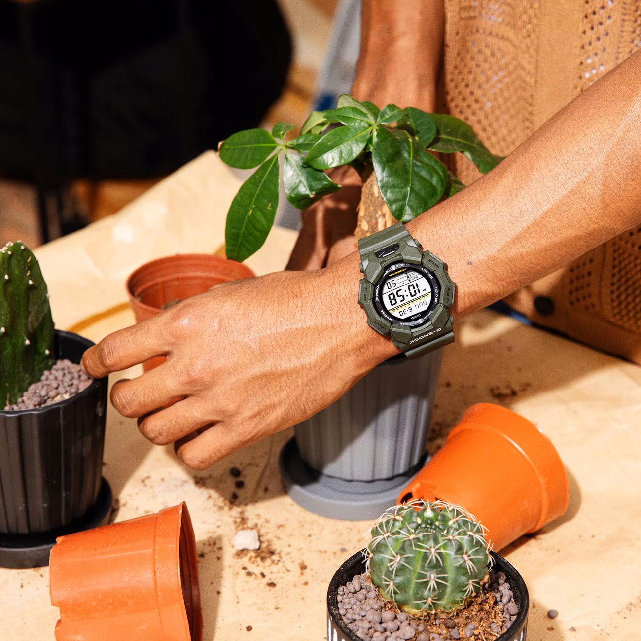 Casio GD-010-3 на руке